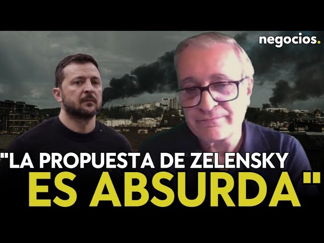 "La propuesta de Zelensky de intercambiar territorios con Rusia es absurda". Juan Antonio Aguilar