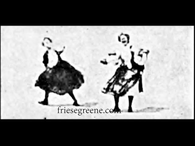 The Nichols Sisters dance for the Eidoloscope