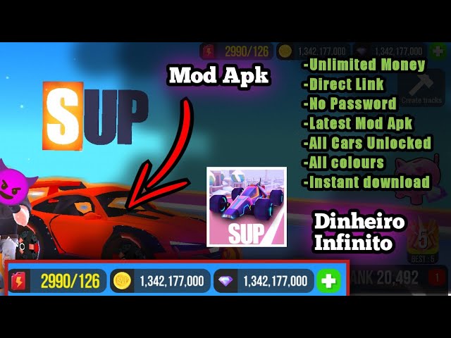 Sup Multiplayer Racing Mod Apk | Sup Mod Apk Unlock All Cars