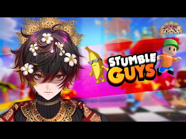 【STUMBLE GUYS】JANGAN DIDORONG WOY! | Saku Kurata