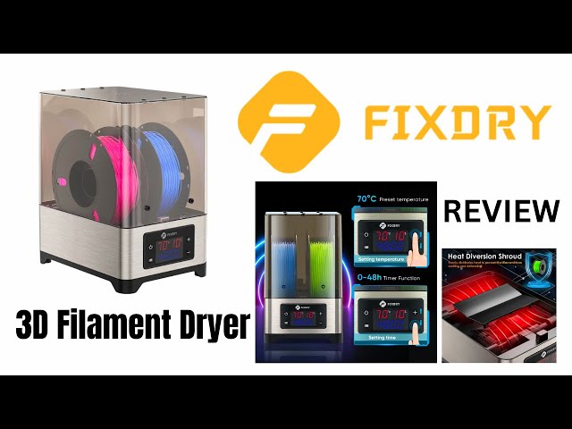 Fixdry Filament drying machine / 48-hour dry time!!!