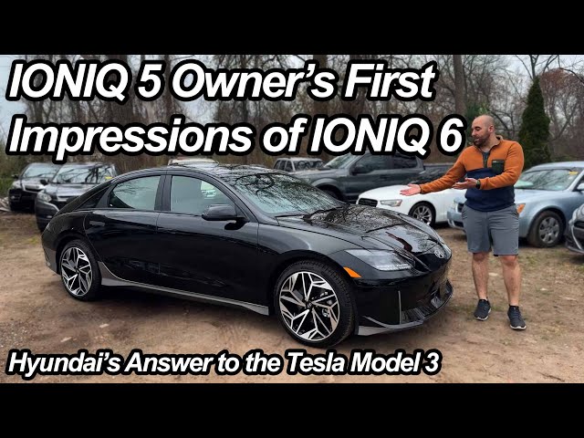 Ioniq 6 First Impressions From Ioniq 5 Owner | What Do I Think of Hyundai's New Sedan?