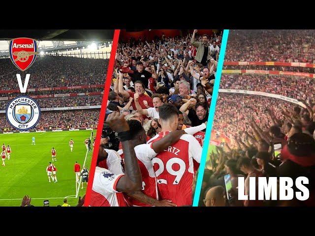 LATE MINUTE SCENES AS ARSENAL BEAT TITLE RIVALS MANCHESTER CITY | MATCHDAY VLOG | AFC V MCI