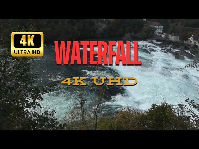 Waterfall Scenes | 4K Natural waterfalls scenes | Amazing nature videos | Ultra HD relaxing sounds