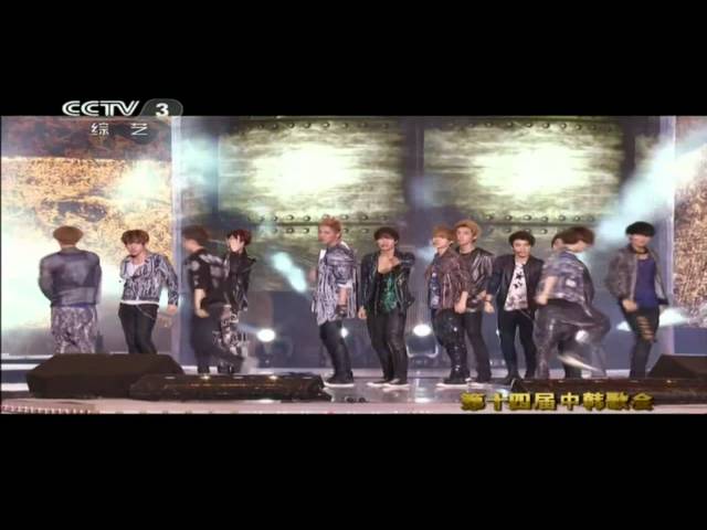 [HD] 120902 EXO MAMA & HISTORY 14th Korea-China Music Festival 第十四届中韩歌友会 CCTV3