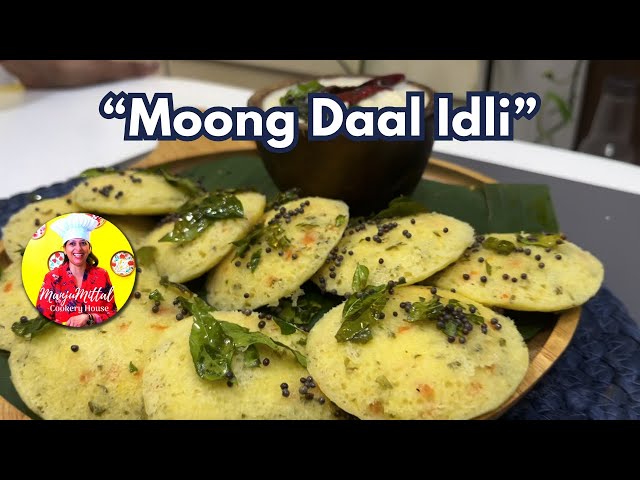 Onam Special Healthy Moong Daal Idli - High Protein & Weight-loss