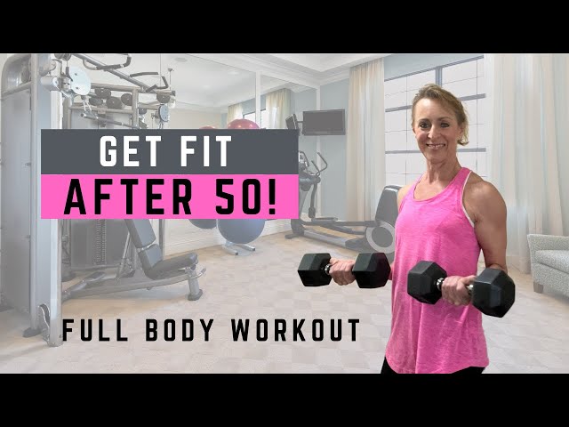 Get Fit AFTER 50 With This Effective Full Body Workout!