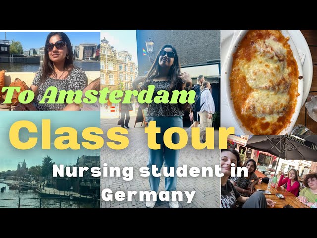 #tour #nursingstudent in Germany #amsterdam #class Tour experience #adipoli travel🤞🇩🇪