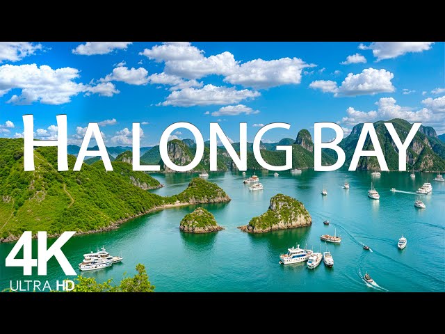 Ha Long Bay 4K – Exploring Vietnam’s Breathtaking Natural Wonder | Amazing Travel Relaxation 4K