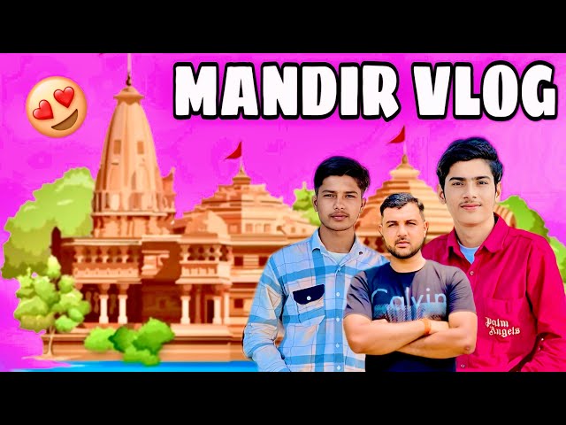 Finally Aaj Mandir Ki Saaf Safai Ker Di 😍 || Crazy Vishal Vlogs ||