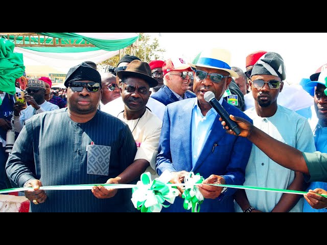 Nyesom Wike, FCT Minister, Commissions A Major Road Project In Kuje Area Council, Abuja