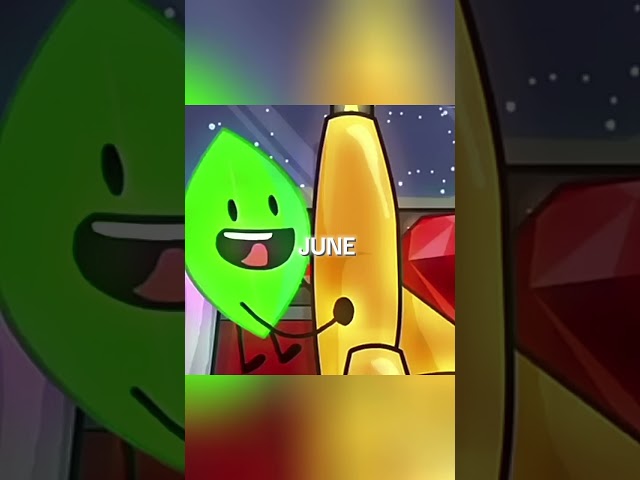 Your birthmonth = your BFDI character! #bfbmemes #bfdia #tpot #shorts