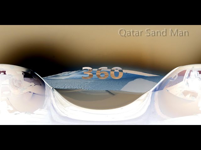 #360degree #GoProMax drive through the #Qatar #Desert in a #Toyota #LC200.