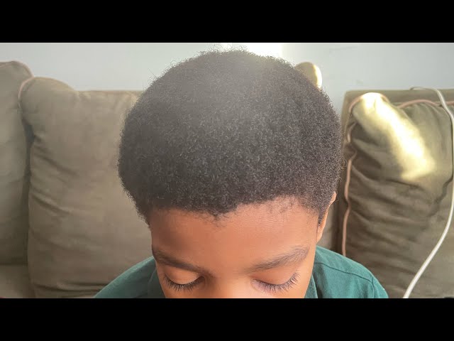 My son starter Loc journey month 1