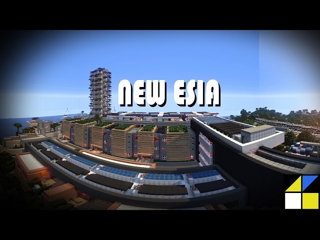 New Esia - Ville moderne Minecraft 360 degrés