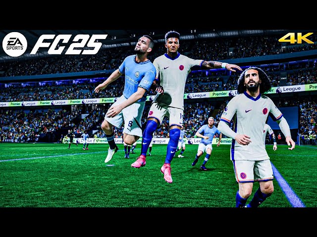 FC 25- Manchester City Vs Chelsea - Ft. Cole Palmer, Haaland, Grealish, Doku, Nunes | PS5™ [4K60]