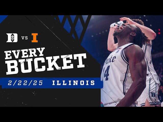 Duke 110, Illinois 67 | Every Bucket (2/22/25)