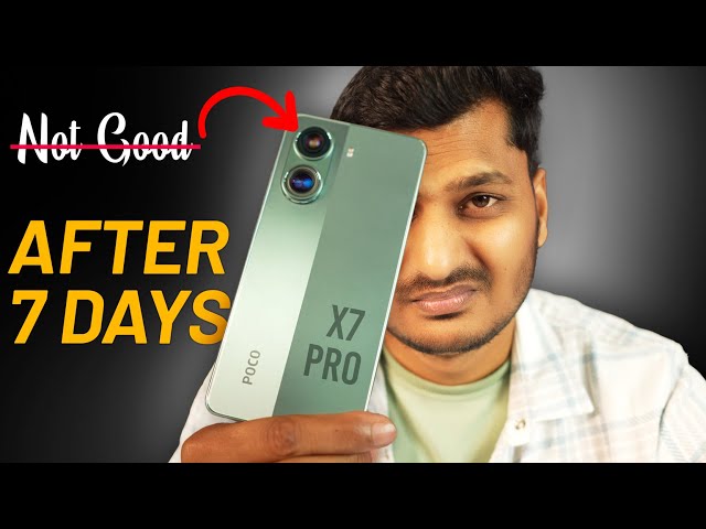 POCO X7 Pro Review & Camera Test After 7 Days of Usage *BAD CAMERA 🥵*