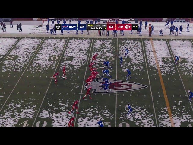 BUFFALO BILLS vs KANSAS CITY CHIEFS // AFC CHAMPIONSHIP // BILLS AT CHIEFS LIVE // MADDEN NFL 25