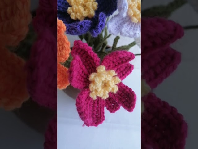 Mexican Aster #crochet