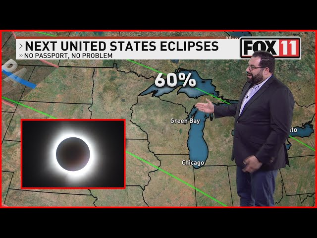 When will Wisconsin next see a solar eclipse?