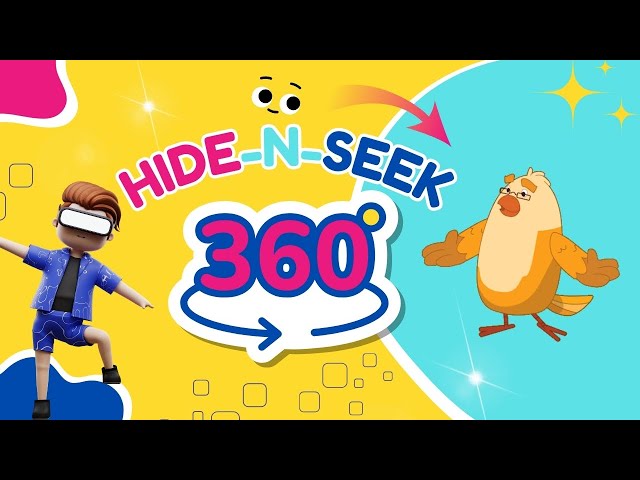 360° Birdie Hide-and-Seek Adventure for Kids!