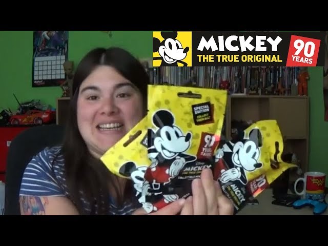 Mickey Mouse 90th  Anniversary Blind Bag Collectible Disney Mini Figure Unboxing Review