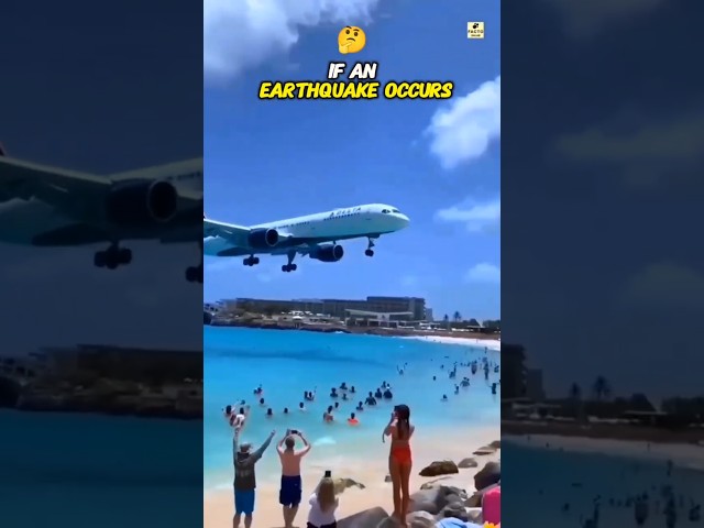 What If an Earthquake Hits During Landing? ✈️😨 #ytshorts #shorts #viralvideo #viralshorts #trending