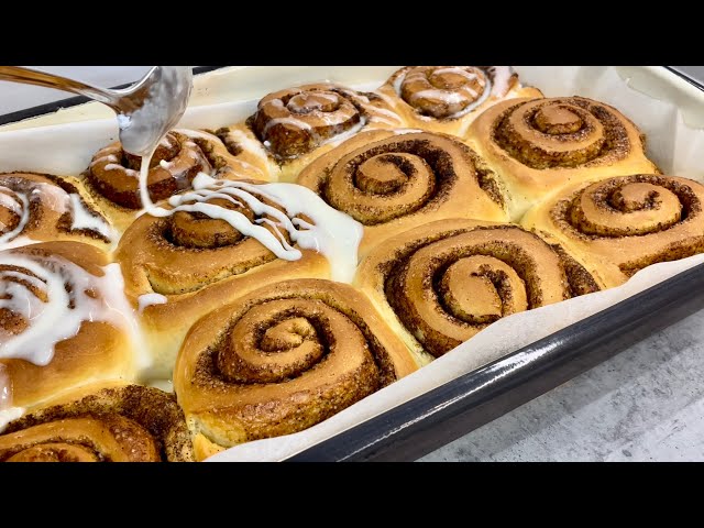 FEATHER LIGHT CINNAMON ROLLS