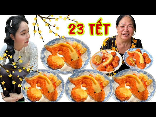 Tet Vlogs | 23rd Tet Bringing the Kitchen Gods to Heaven || Huỳnh Như Vlogs