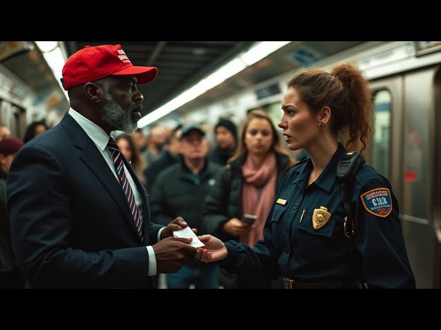 Transit Officer Kicks Out Black Republican in MAGA Hat, Learns His True Identity