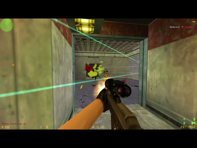 Counter-Strike 1.6 Zombies Infection. Crossfire Half-life Map