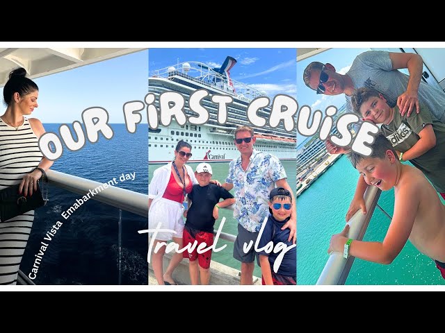 Our First Cruise / Carnival Vista 6 Night Bahamas Cruise Day 1 #carnivalvista