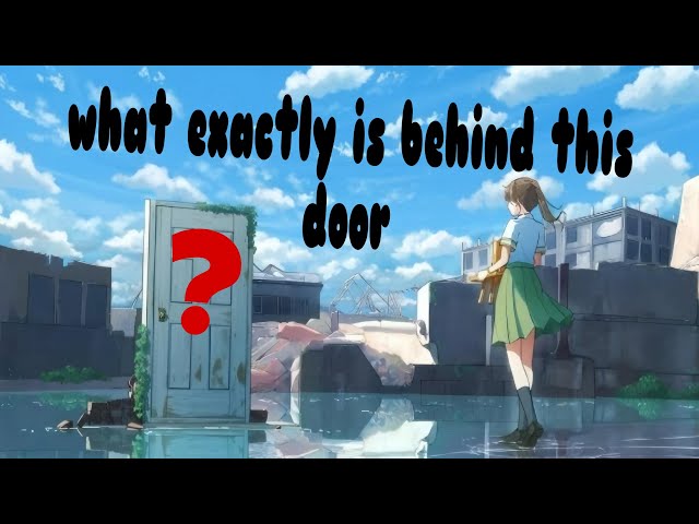 suzume: surprise behind the door but different