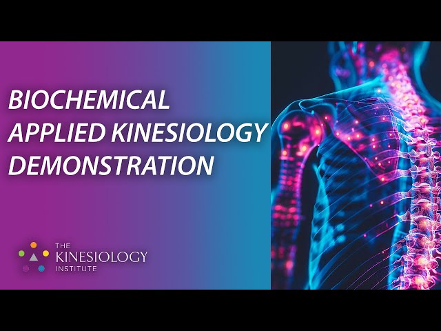 Biochemical Kinesiology Demonstration 8 29 24