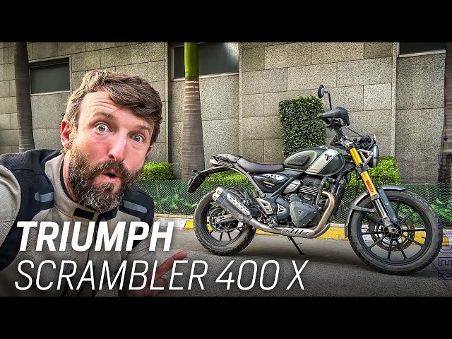 Delhi Ride! 2024 Triumph Scrambler 400 X Review | Daily Rider