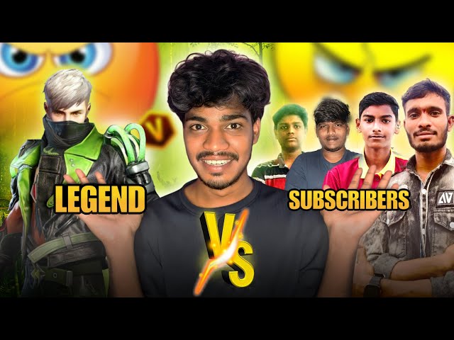 ONE LEGEND VS 4 SUBSCRIBERS || 1VS4 CHALLENGE IN TELUGU || OP VAMSI