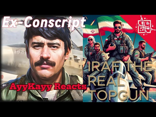 Who is Jalil Zandi? (Iranian Ex-Conscript reacts) - Insane lore from F14 fighter pilot's