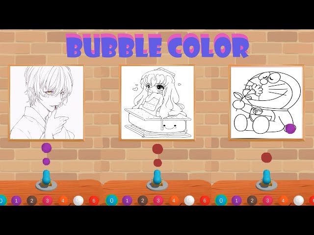 BUBBLE COLOR : NUMBER SHOT | Gameplay Android/IOS