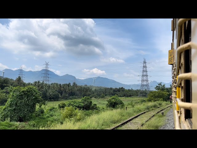 Madurai Junction to Shencottah | Journey behind Diesel locomotive | Gateway to Kerala