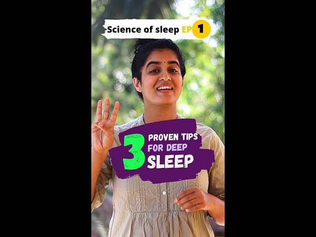 Simple tips for better and deep sleep