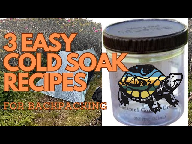 3 Easy Cold Soak Recipes for Backpacking #backpacking #outdoors #hiking #cooking #smallbusiness