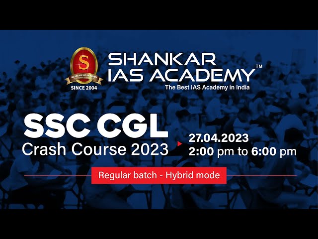 How to Crack SSC CGL 2023 in 3 Months | SSC CGL Preparation | SSC CGL Crash Course 2023