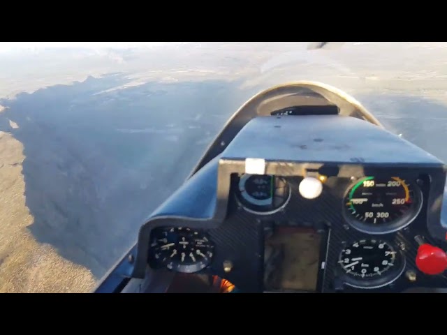 Volando a la par del planeador Std Cirrus en dinámica   Jáchal San Juan