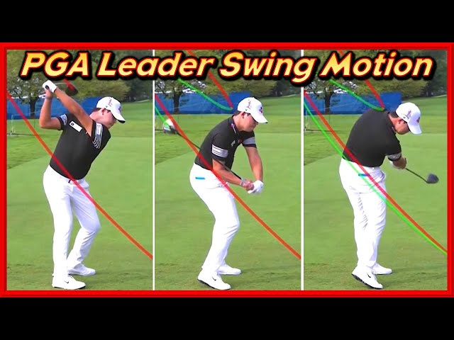 PGA Top Leader "Si Woo Kim" Solid Driver-Iron Swing & Slow Motions