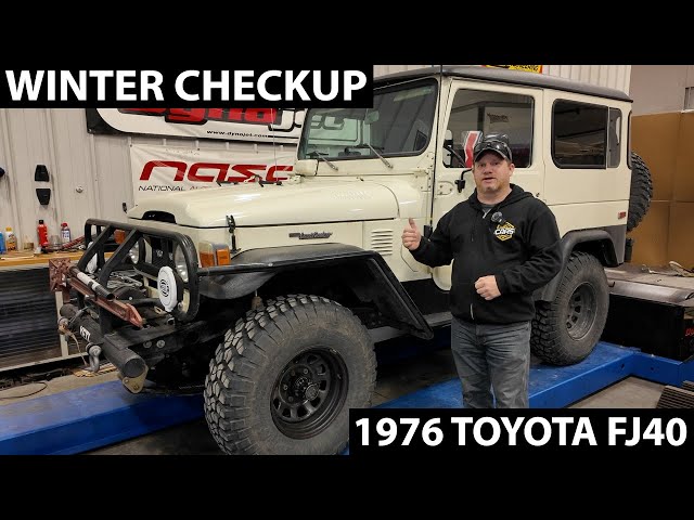 Winter Checkup: 1976 Toyota FJ40