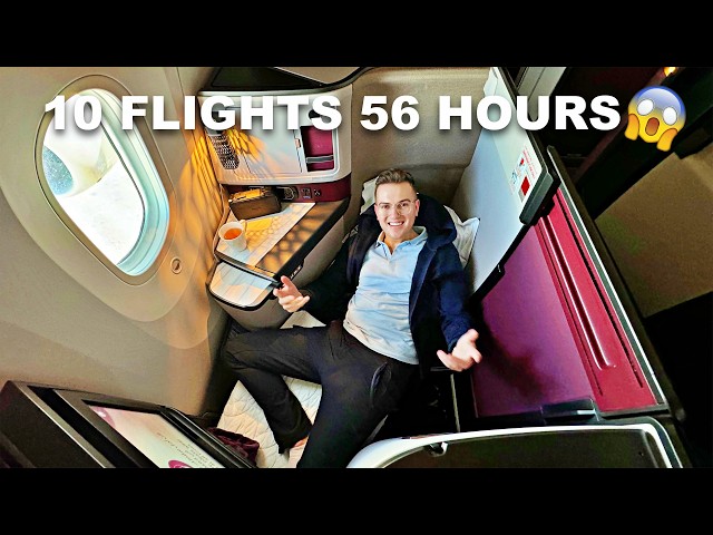 56 Hours Around The World in Business Class