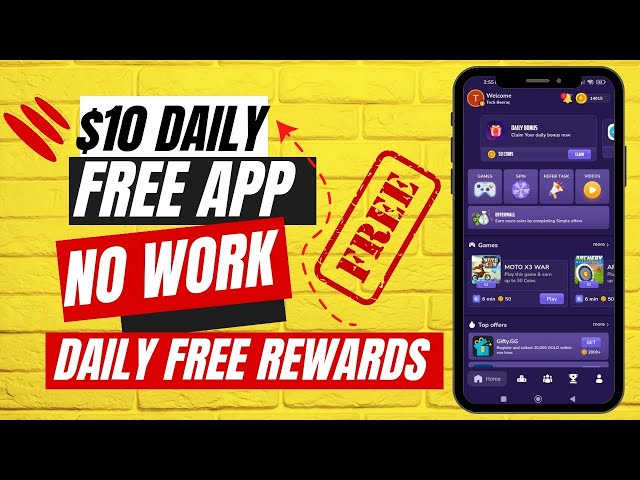 Best Earning App In 2023 || Android Earning App || Simple Work || A Day $10 Daily Free Rewards App