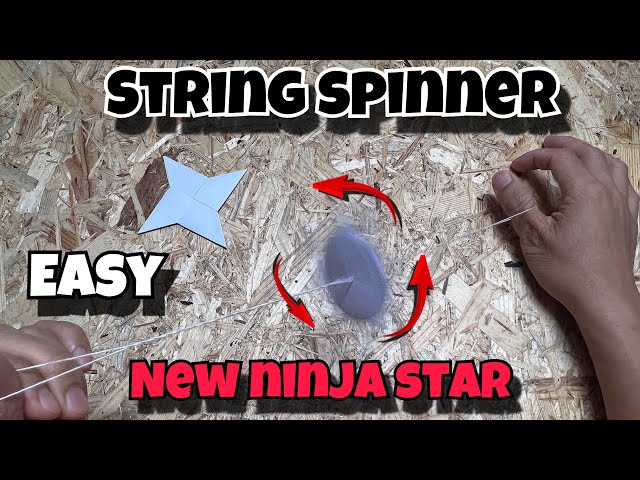 How To Make A Paper Ninja Star (shuriken)