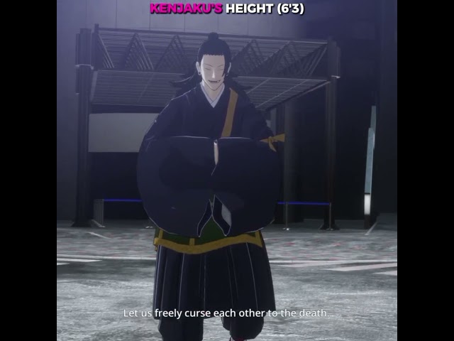 Tallest Character In Jjk #shorts #jujutsukaisen